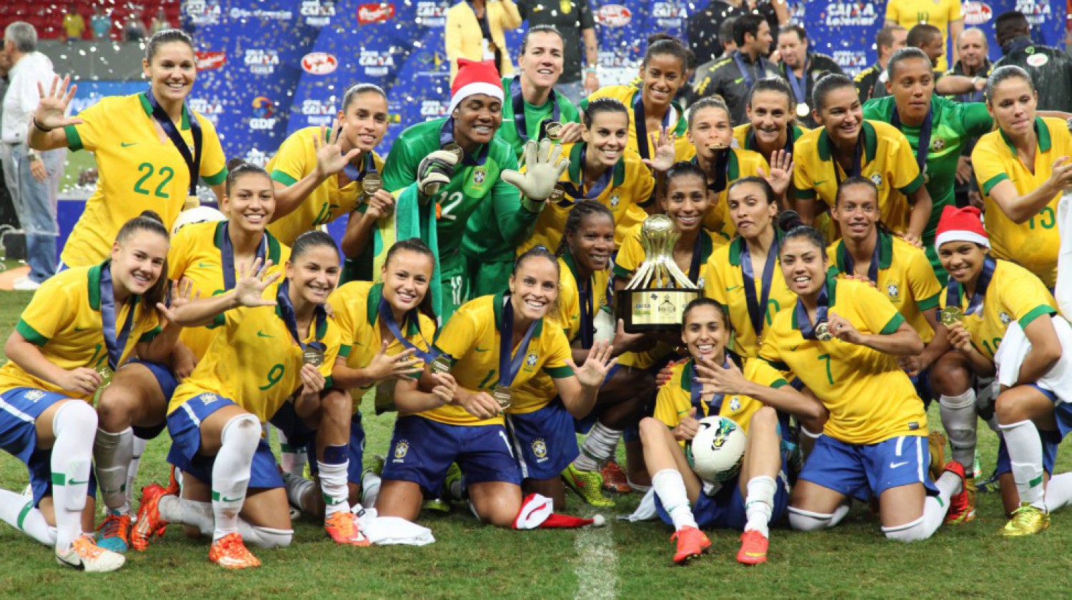 Futebol feminino: Brasil é campeão do Torneio Internacional — Rede