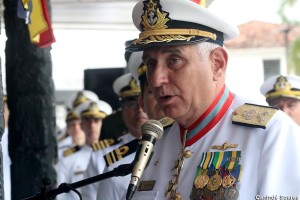 Vice - Almirante Leandro , comandante do 3º Distrito Naval. Foto: Canindé Soares