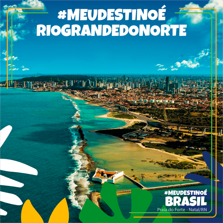 Leia mais sobre o artigo Campanha “MEU DESTINO É BRASIL/RIO GRANDE DO NORTE” movimenta setor turístico nas redes sociais